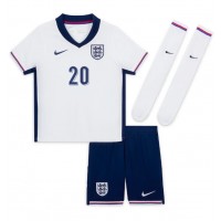 England Jarrod Bowen #20 Fußballbekleidung Heimtrikot Kinder EM 2024 Kurzarm (+ kurze hosen)